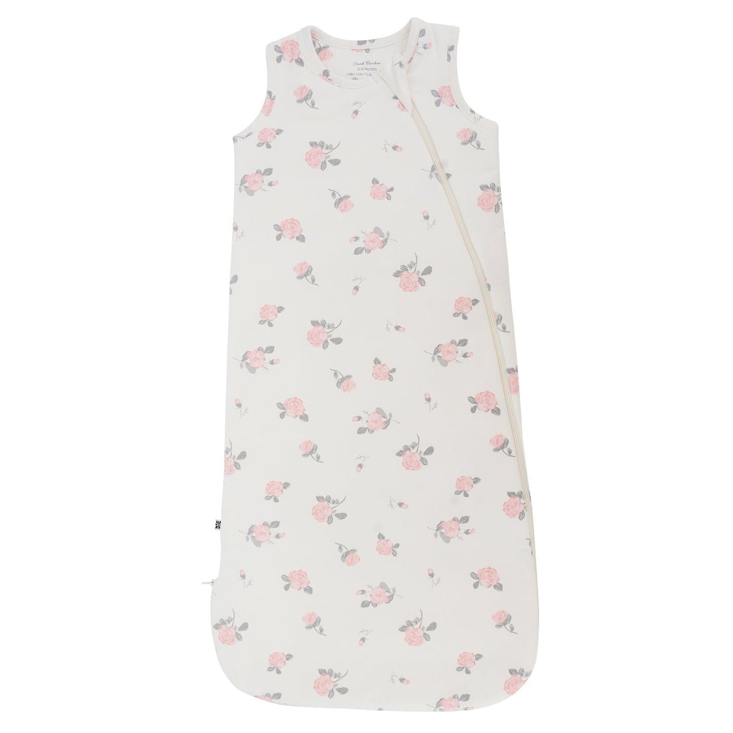 Roses White 1.5 TOG Baby Sleep Sack