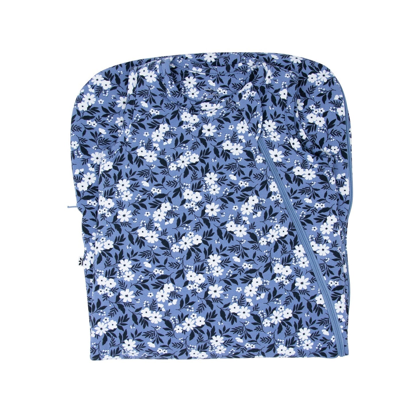 Vintage Floral Blue 1.5 TOG Baby Sleep Sack