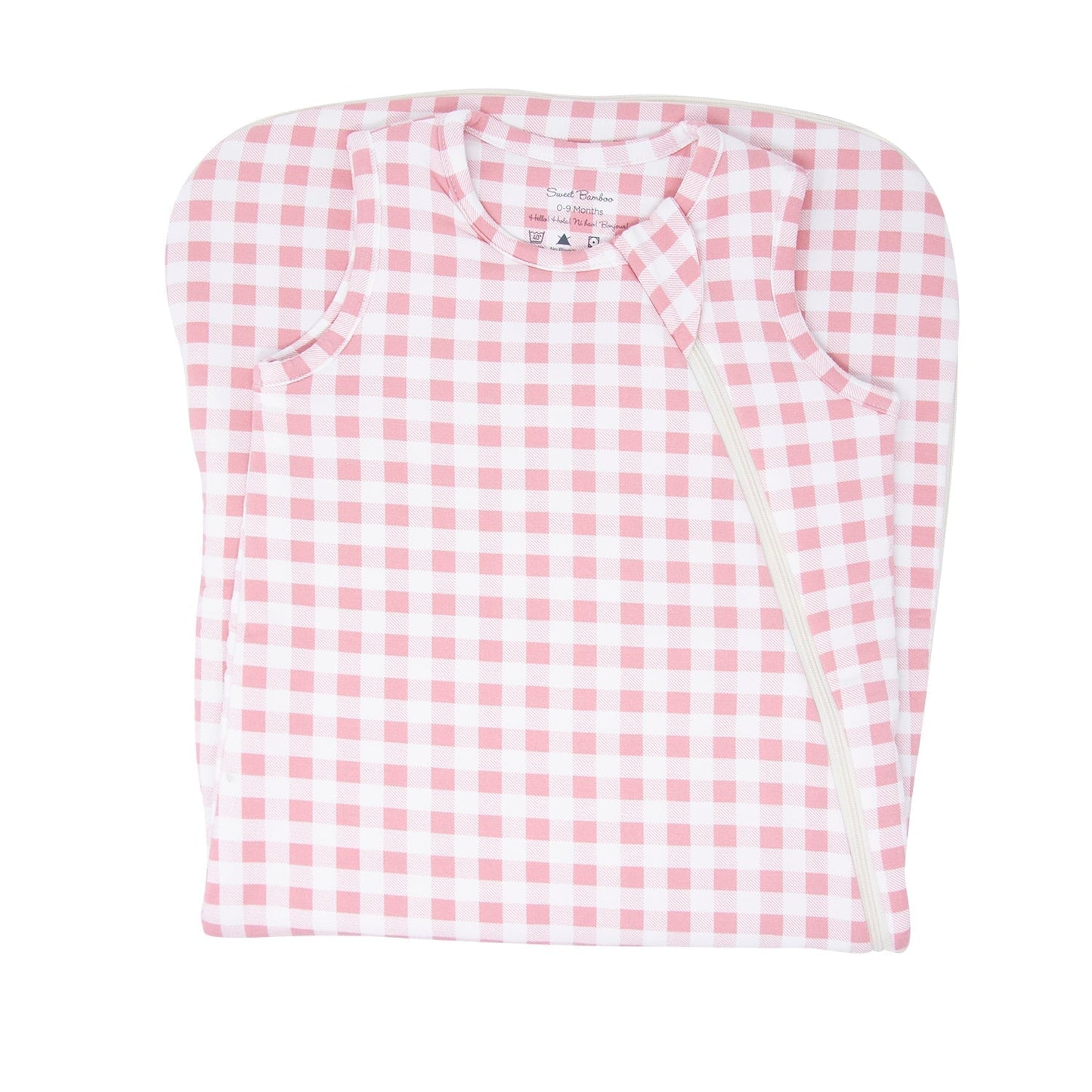 Pink Gingham 1.5 TOG Sleep Sack