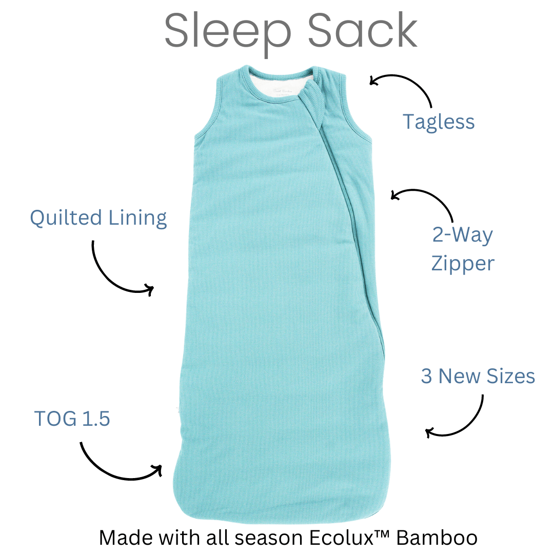 Whispery White 1.5 TOG Sleep Sack