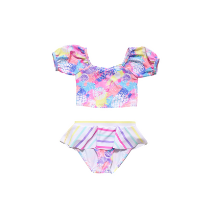 Girls Sand Dollar Breeze Two Piece Swimsuit