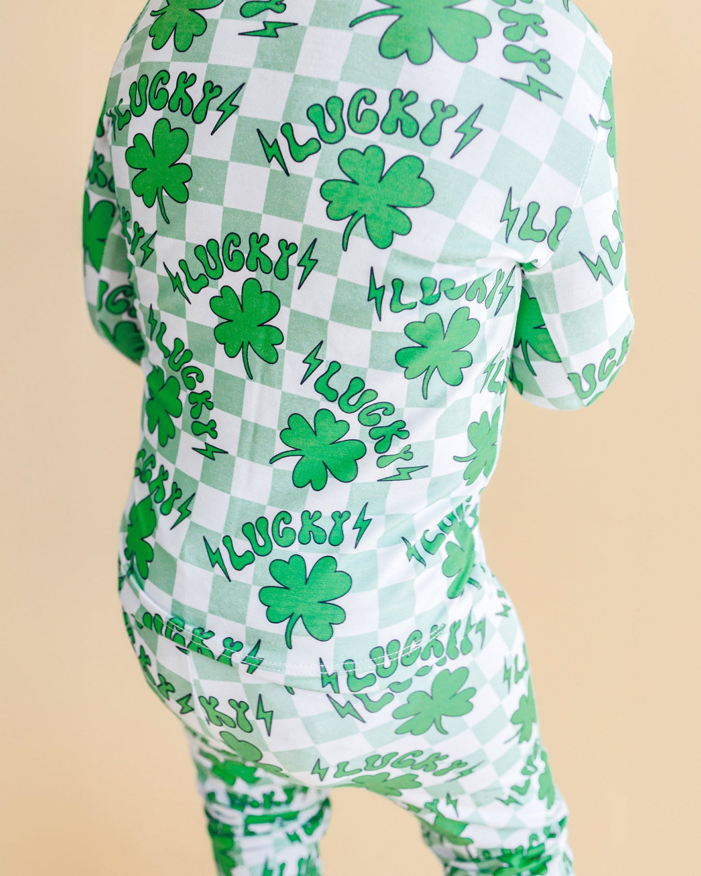 Bamboo Two Piece Pajama Set | Lucky Shamrock