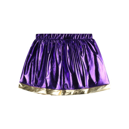 Purple and Gold Mardi Gras Skort