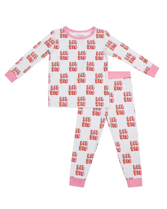 Lil SIS Bamboo Two Piece Pajama Set