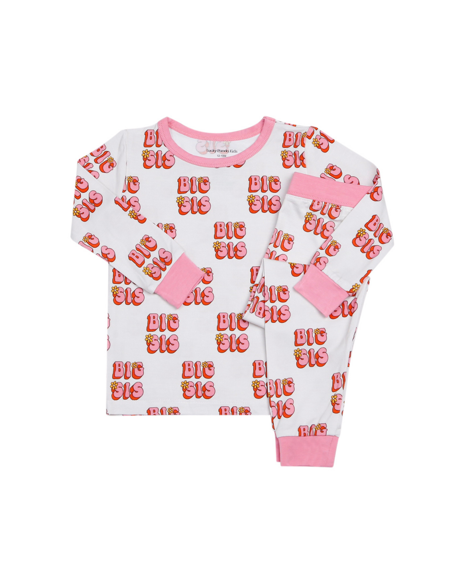 Bamboo Two Piece Pajama Set | Big Sis