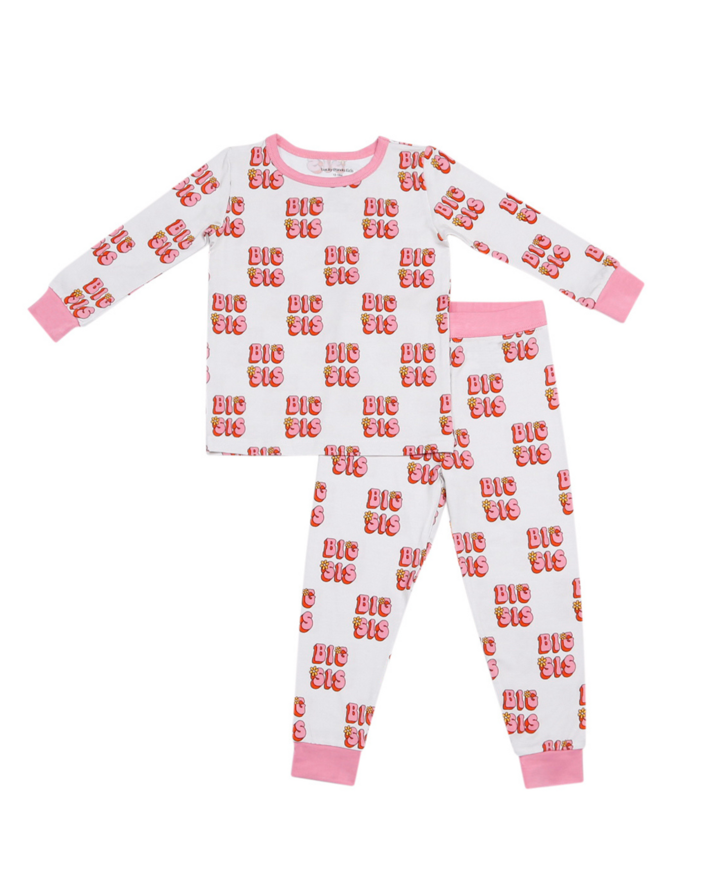 Bamboo Two Piece Pajama Set | Big Sis