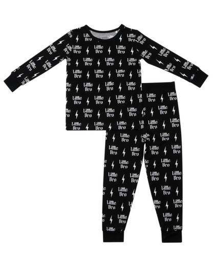 Boys Bamboo Two Piece Pajama Set | Little Bro