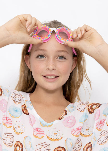 Swimming Goggles Donut in Pink