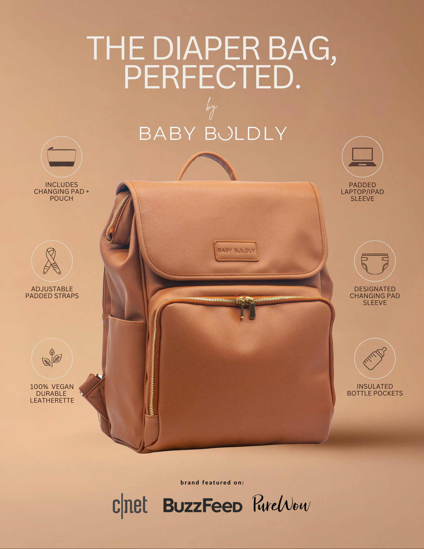 Ultimate Diaper Bag Backpack for Moms