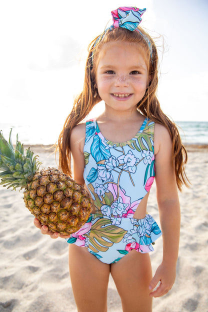 Mint Shell One Piece Swimsuit