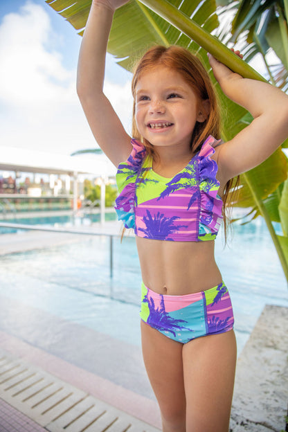 Girls Coral Gables Two Piece Swimsuit