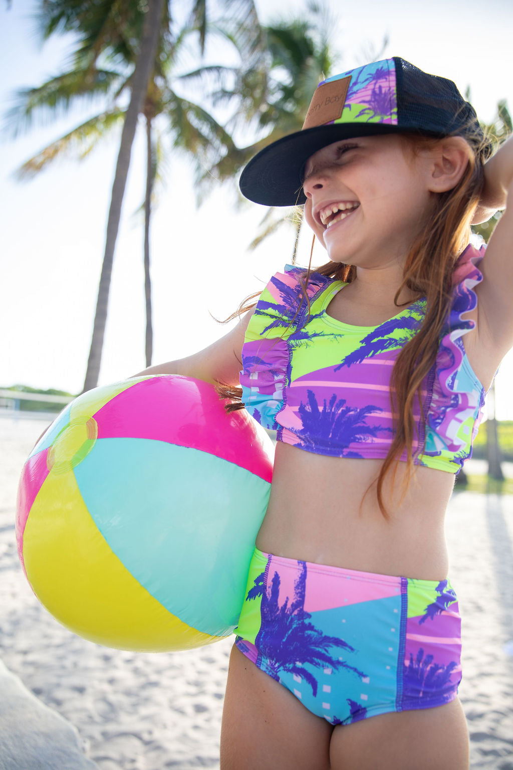 Girls Coral Gables Two Piece Swimsuit