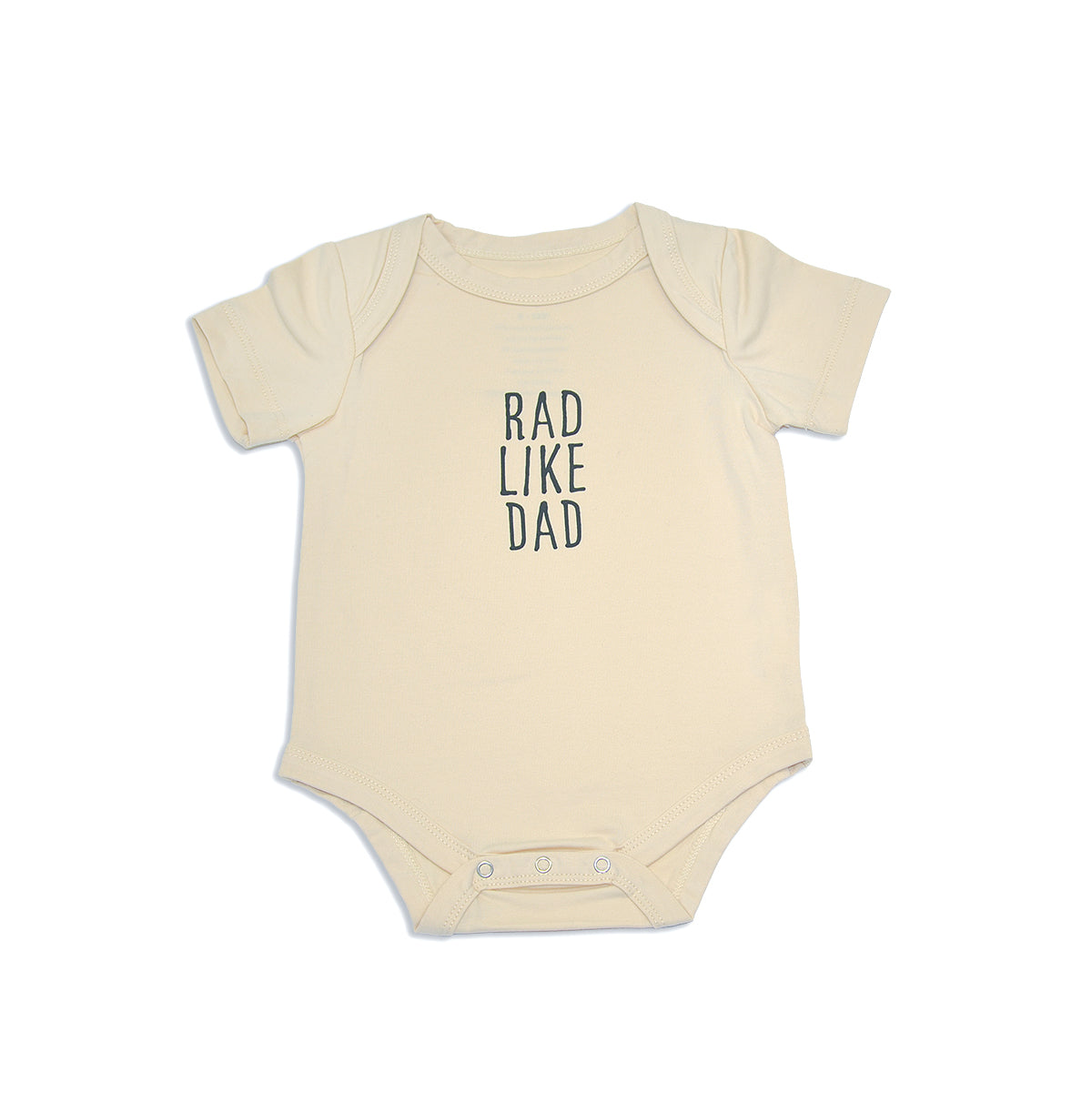 Organic Cotton Short Sleeve Onesie (Sand Dollar)