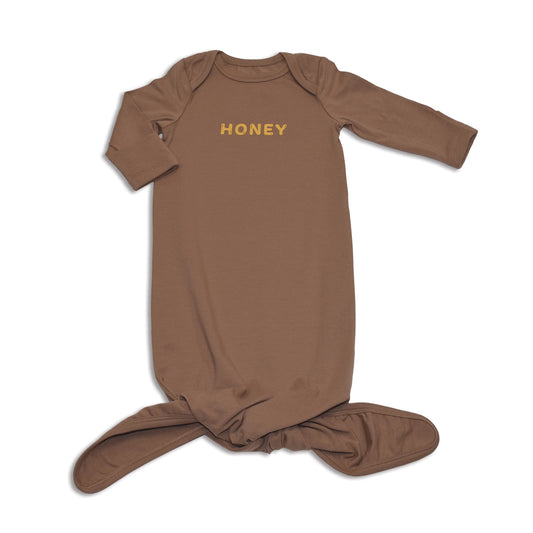 Organic Cotton Knotted Sleeper (Brownie)