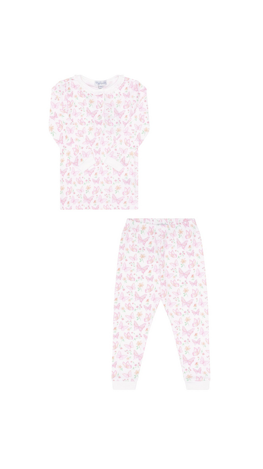 Girls Butterflies PrintPima Cotton Pajama