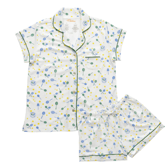 Fifteen Love Tennis Women's Pima Cotton Pajama Set