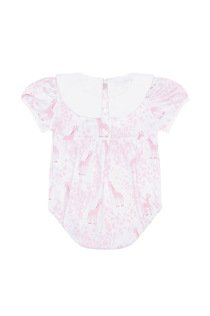 Pink Giraffe Print Bubble