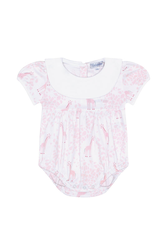 Pink Giraffe Print Bubble