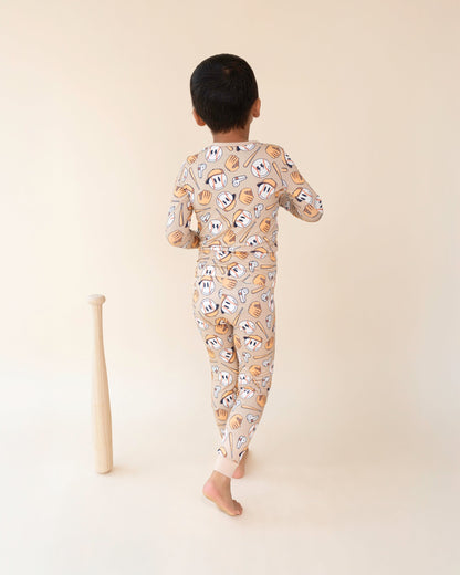 Boys Cool Catch Bamboo Two Piece Pajama Set