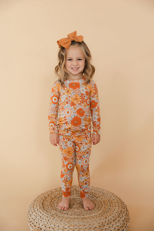 Girls Marigold Pajama Set