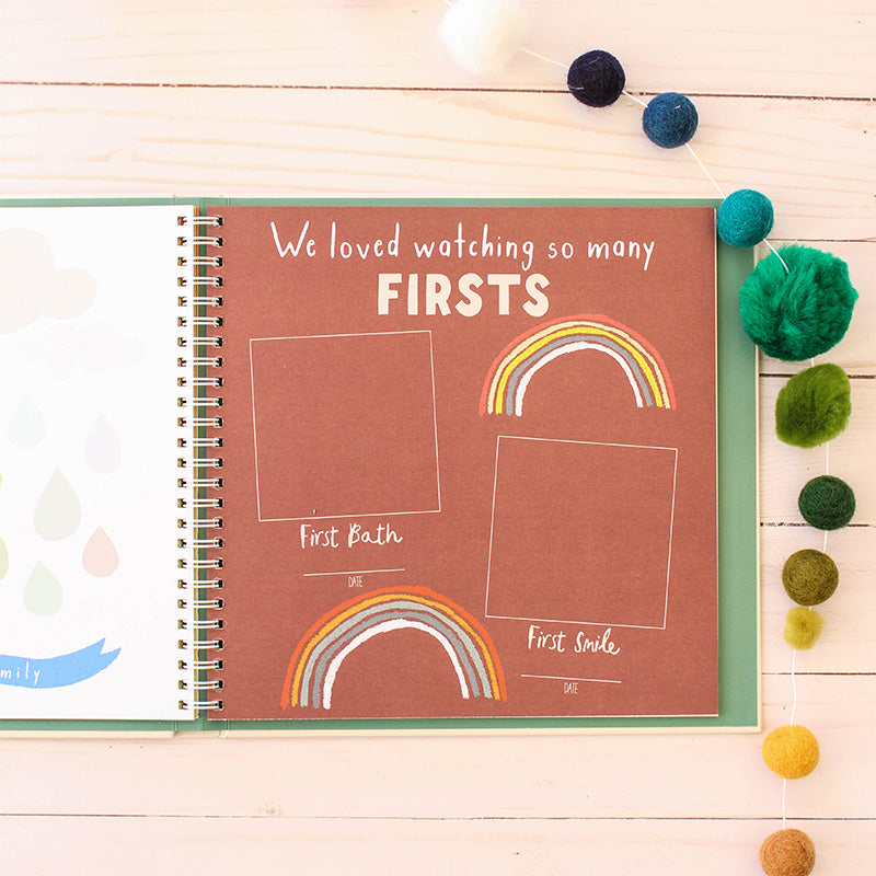 Little Rainbow Memory Baby Book