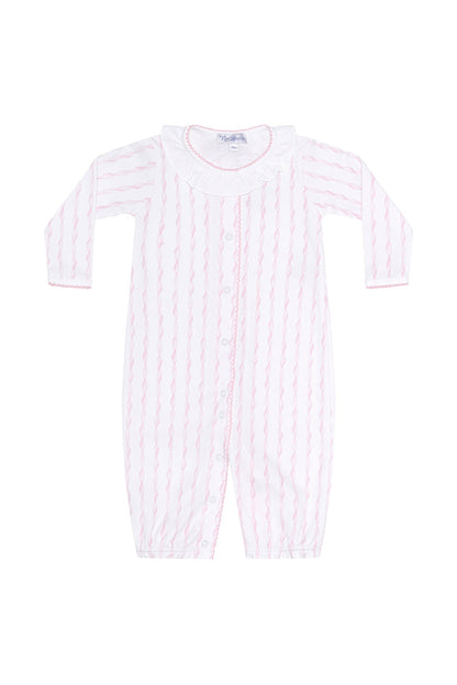 Baby Pink Twirls Pima Cotton Converter Gown