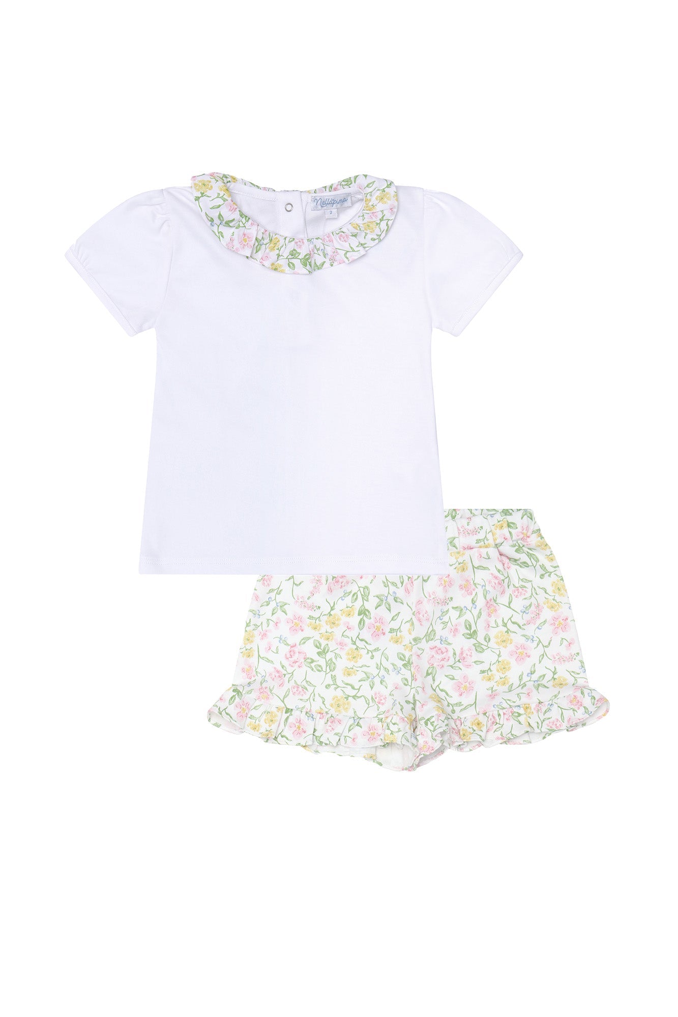 Girls Berry Wildflowers Short Set