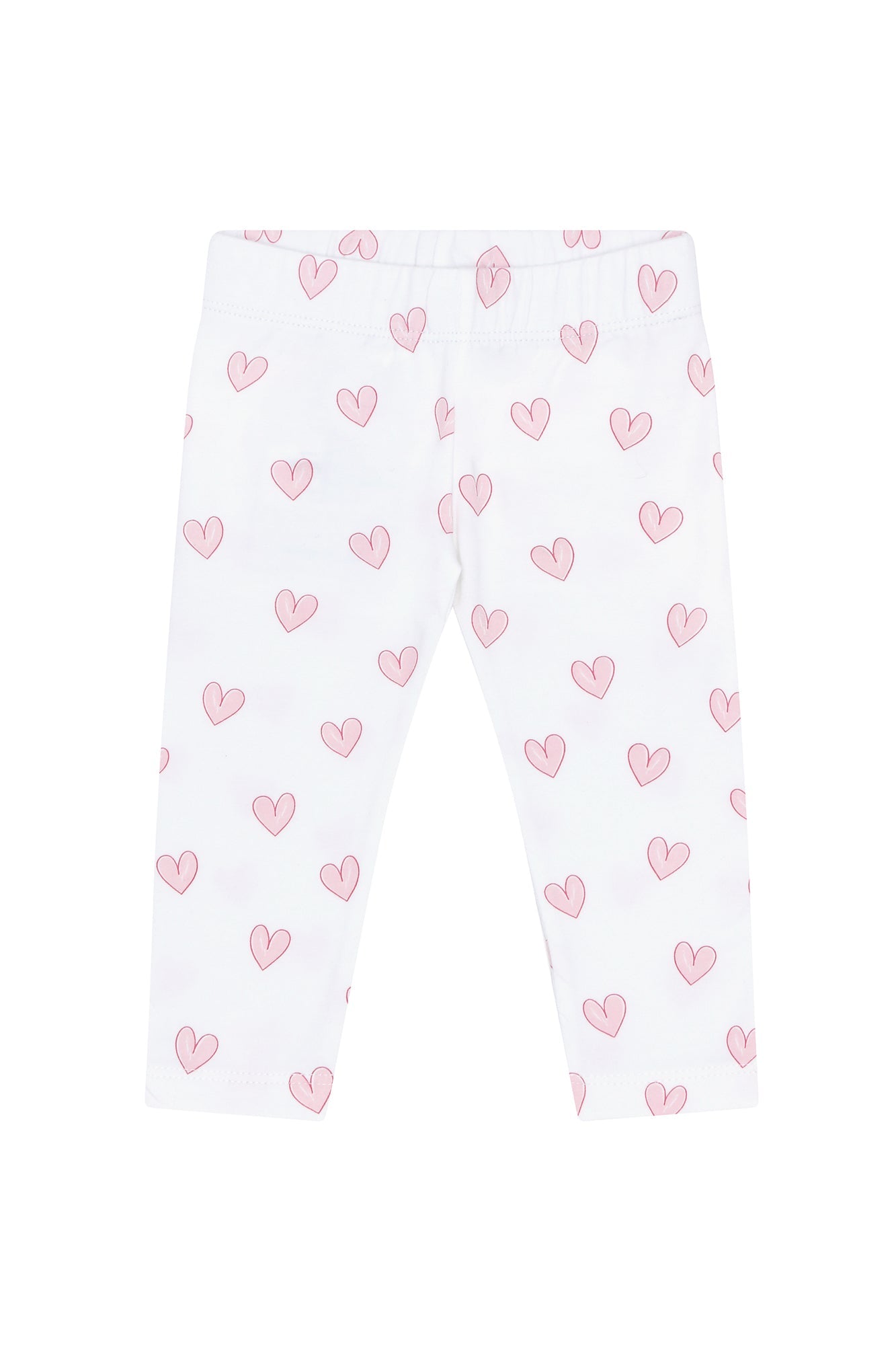 Pink Heart Tee-Leggings Set