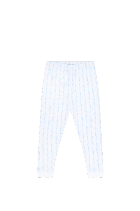 Blue Twirls Pima Cotton Pajamas