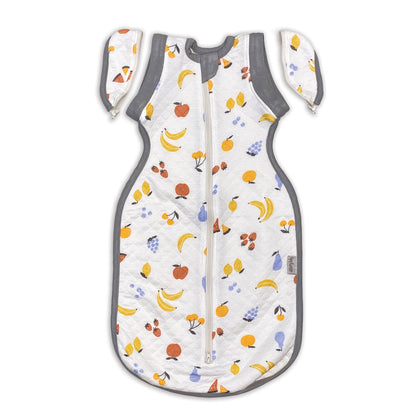 Bamboo Newborn Cocoon Sack 1 TOG (Fruit Salad Print)