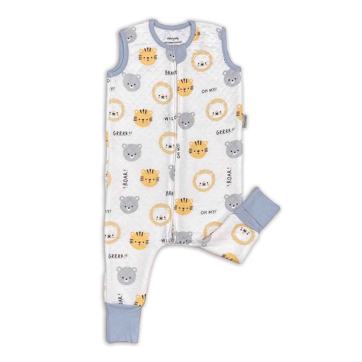 Early Walker Sleeping Sack 1 TOG(Lion Tiger & Bears Print)