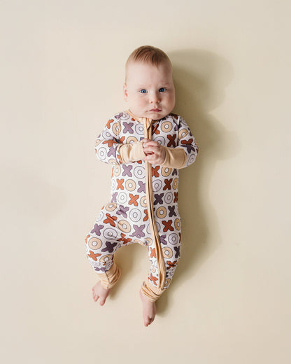 Baby Bamboo Zip Romper | Xoxo