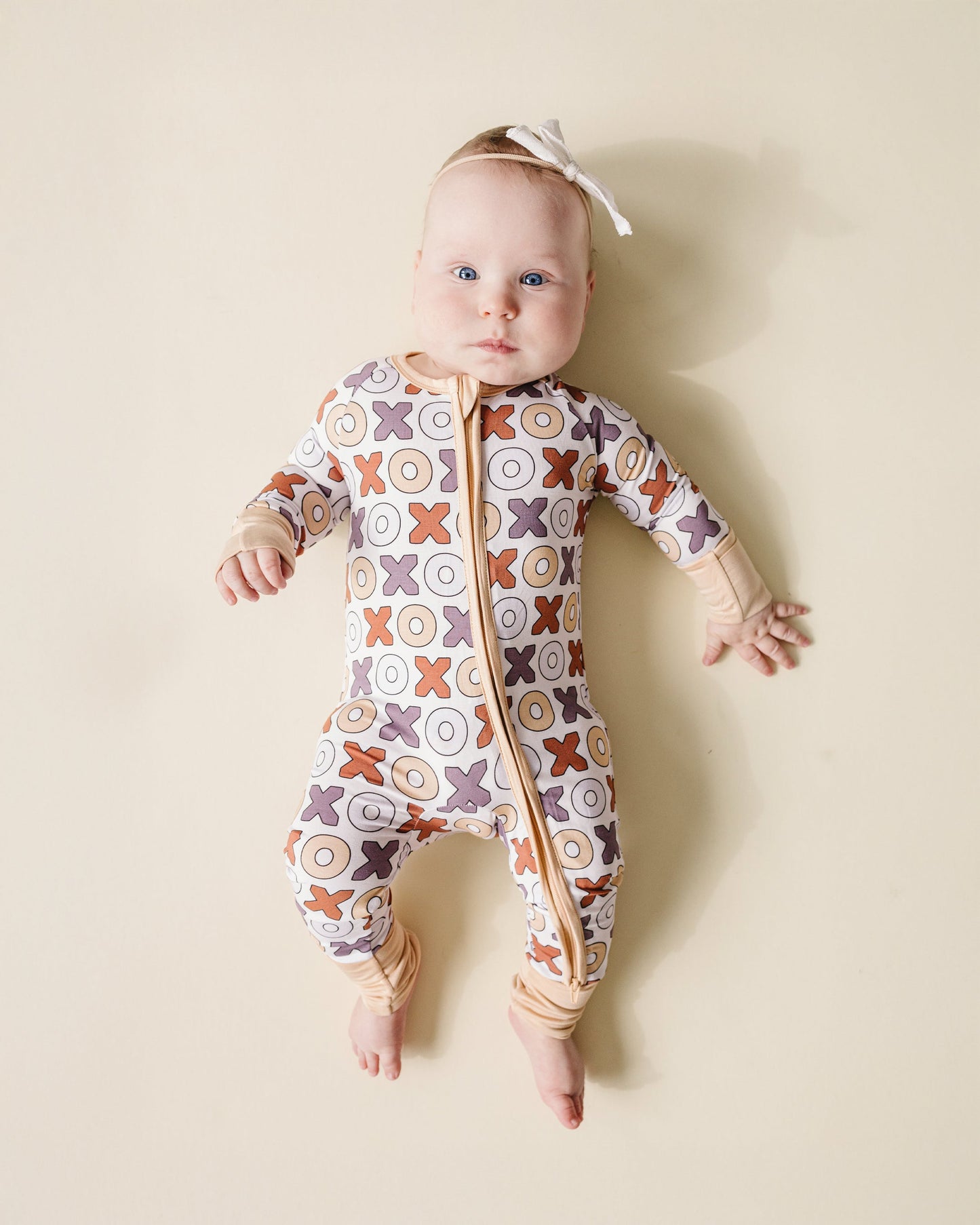 Baby Bamboo Zip Romper | Xoxo