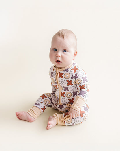 Baby Bamboo Zip Romper | Xoxo