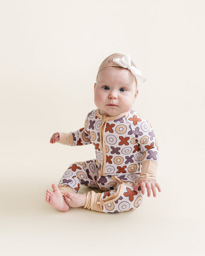 Baby Bamboo Zip Romper | Xoxo