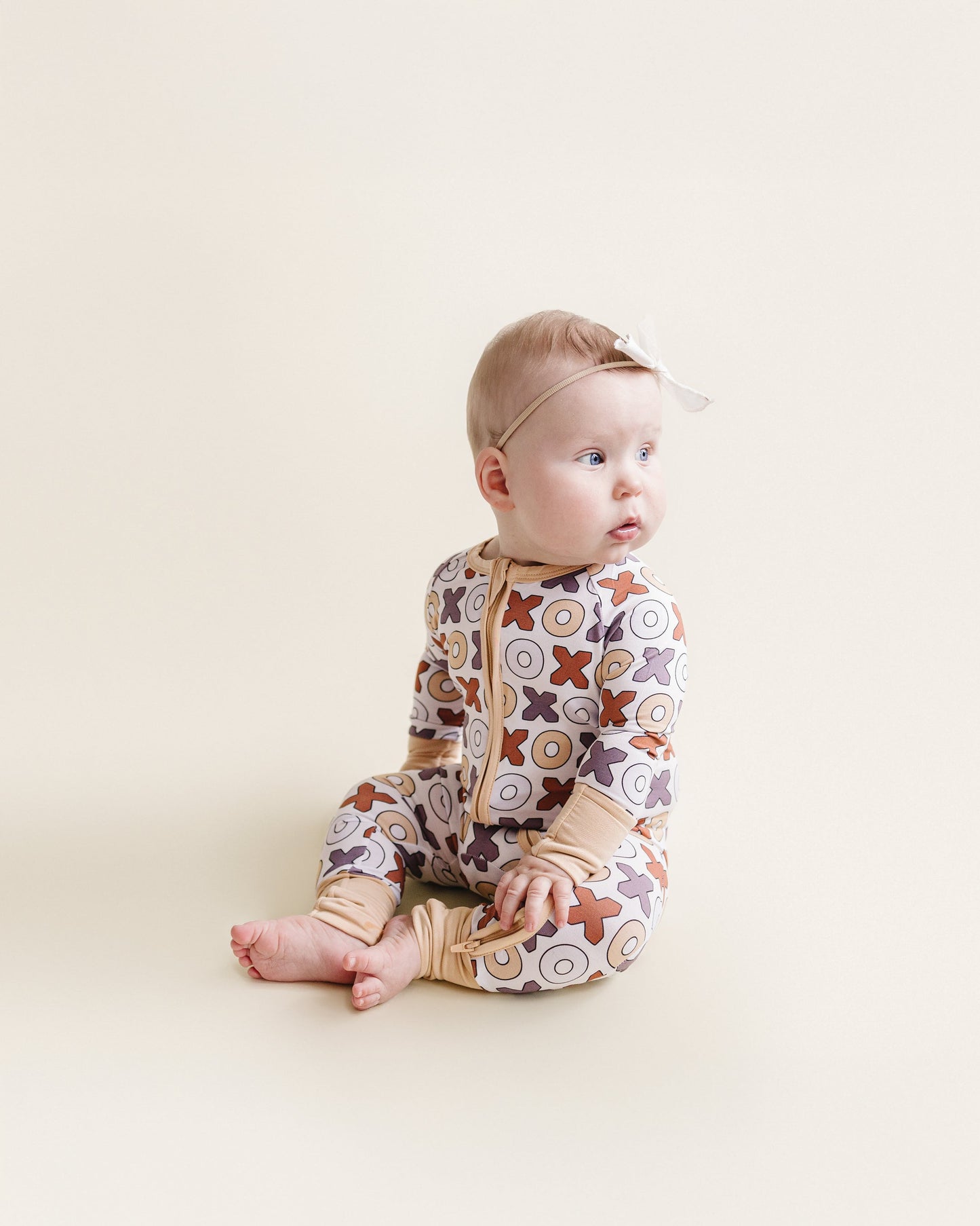 Baby Bamboo Zip Romper | Xoxo