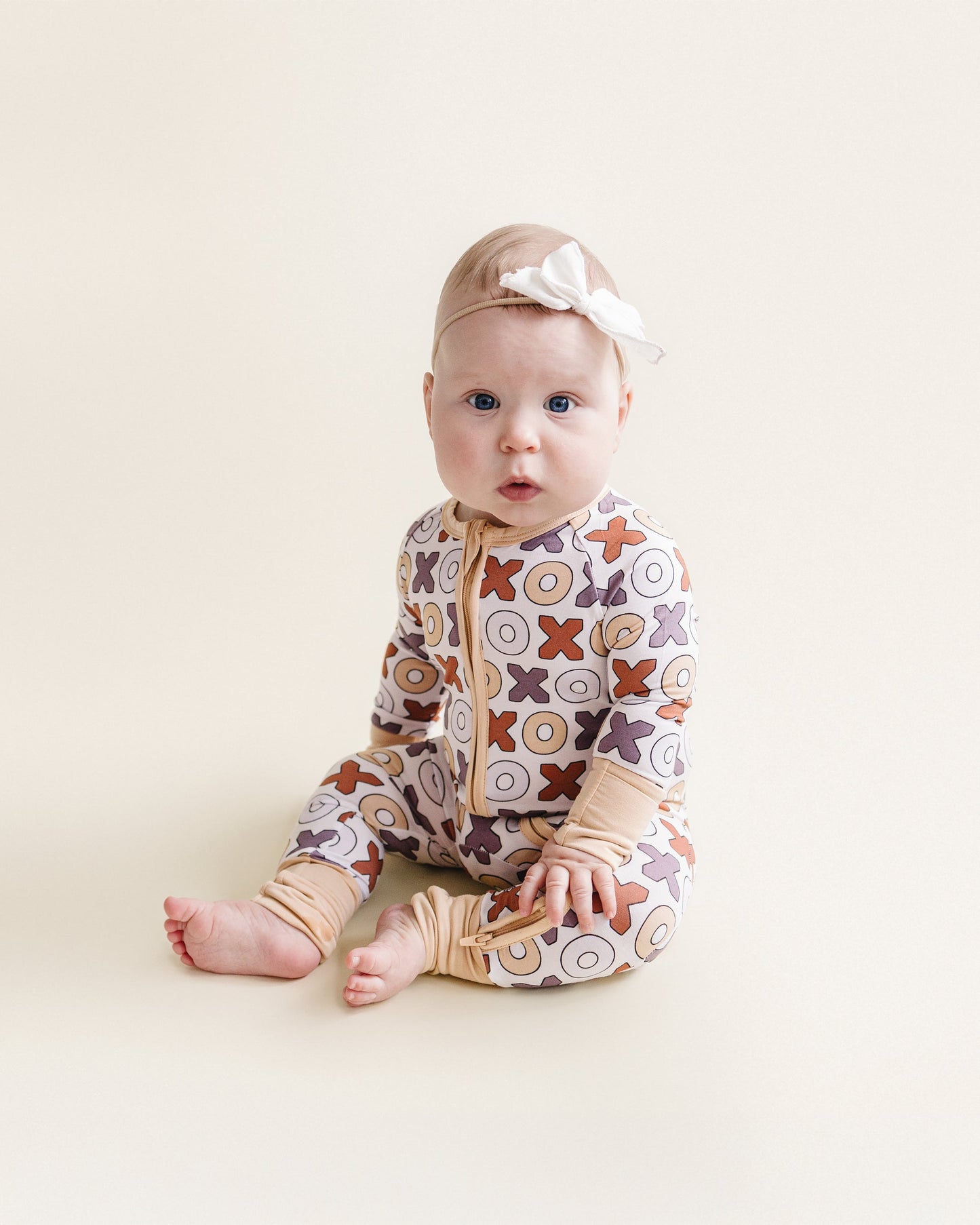 Baby Bamboo Zip Romper | Xoxo