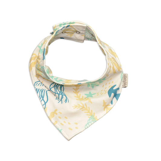 Bamboo Bandana Bib (Reef Print)