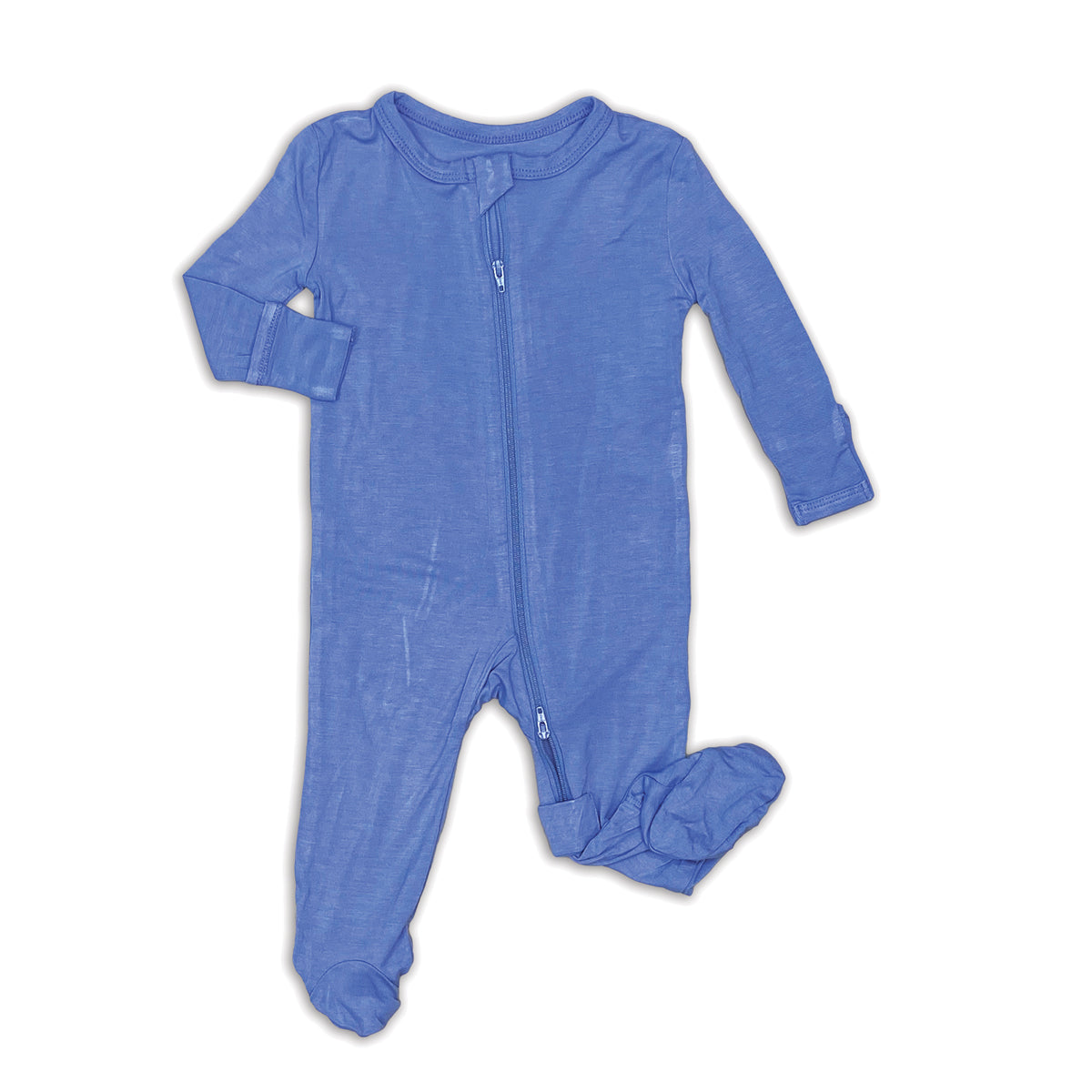 Baby Oean Bamboo Footies with Two Way Zipper