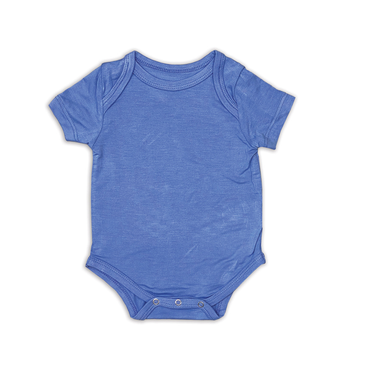 Baby Ocean Print Bamboo Short Sleeve Onesie