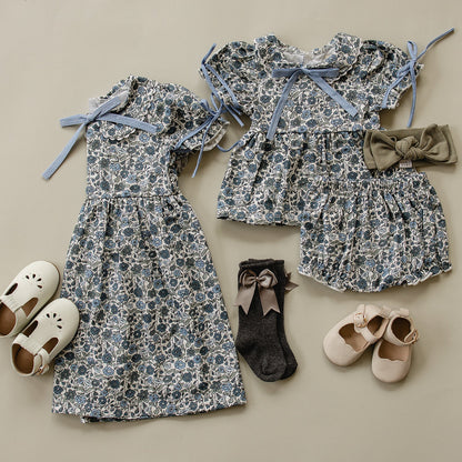 Girls Spring Floral Dress