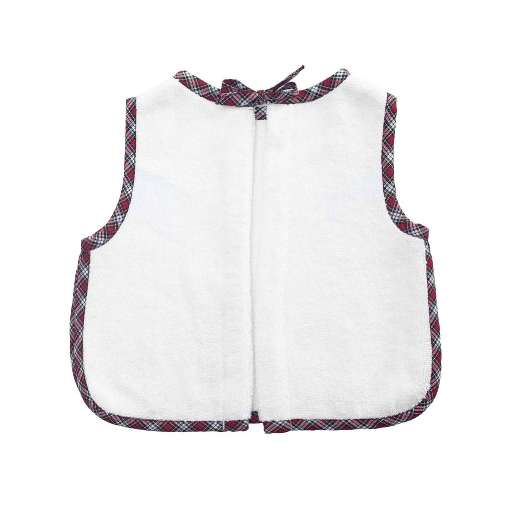 Apron Baby Bib | Tartan - Blissfully Lavender BoutiqueLouelle.