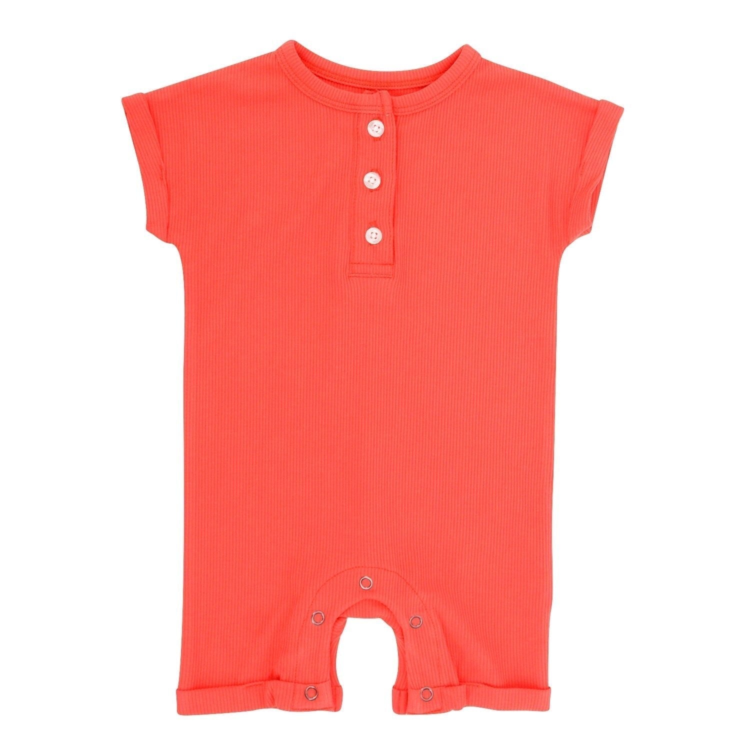 Baby Boy Lollipop Red Button Romper - Blissfully Lavender BoutiqueSweet Bamboo