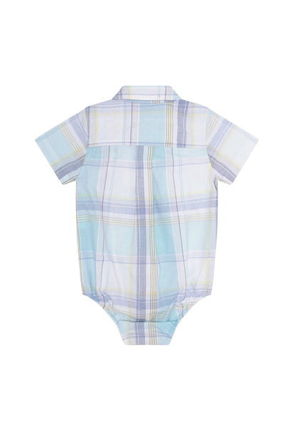 Baby Boys Spring Pima Cotton Onesie Shirt - Blissfully Lavender BoutiqueNella Pima