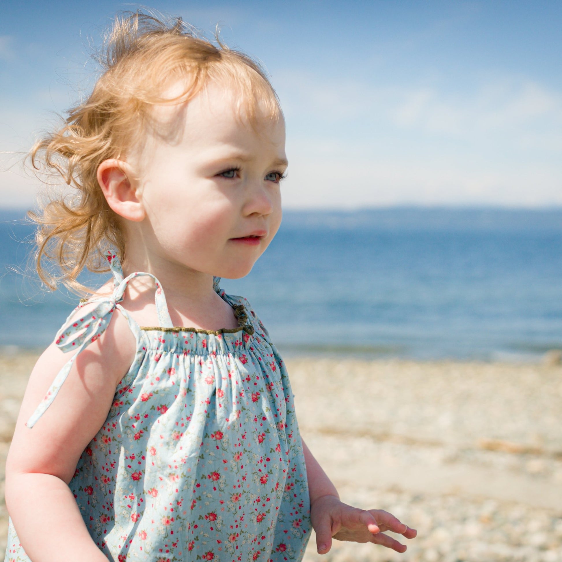 Baby Girl Summer Posy Strap Romper - Blissfully Lavender BoutiqueBeet World