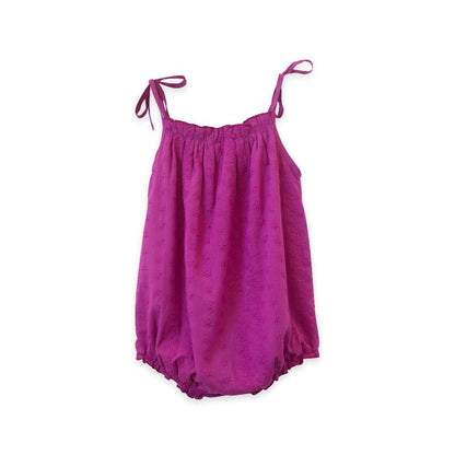 Baby Girl Vivacious Pink Strap Romper - Blissfully Lavender BoutiqueBeet World