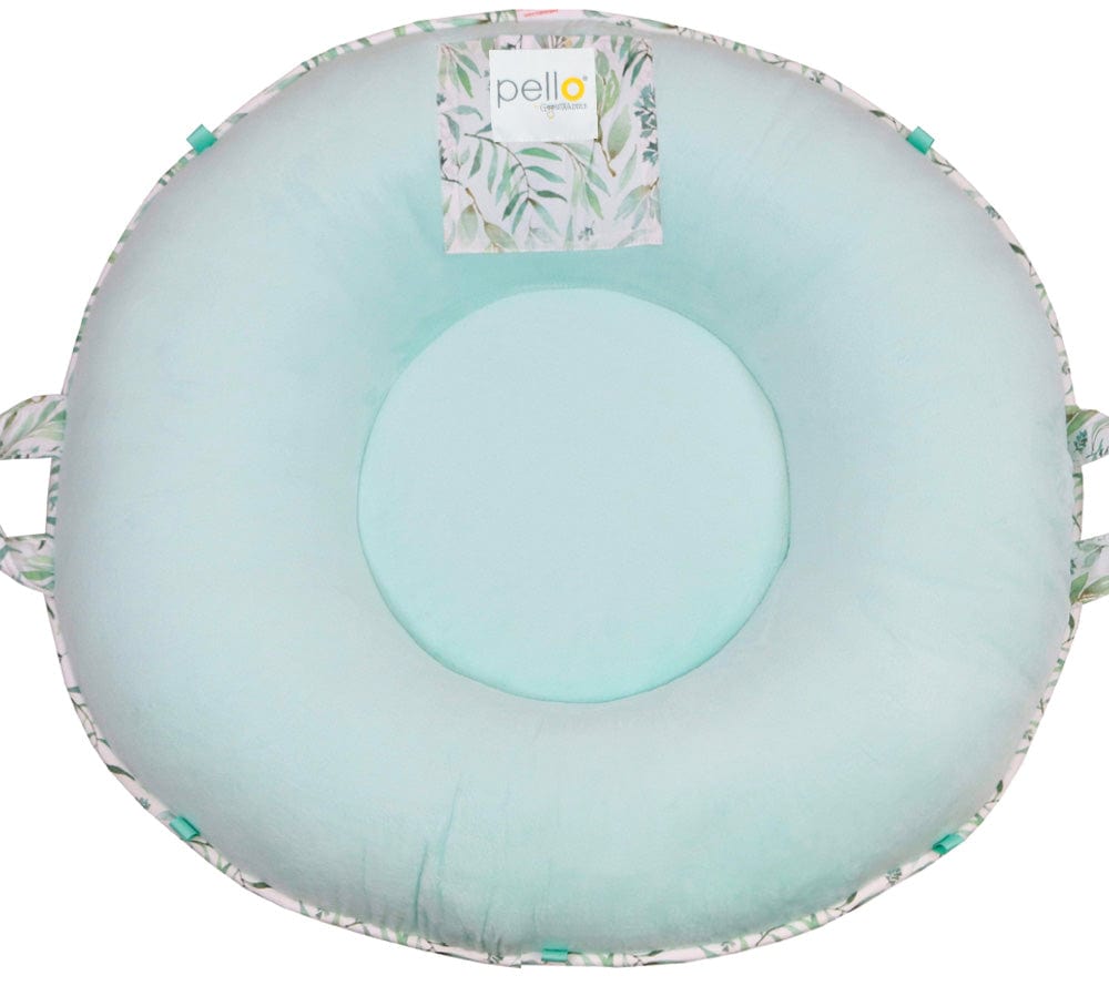 Basil Mint Floor Cushion - Blissfully Lavender BoutiqueGoosewaddle® | Newborn Baby Blankets Toys Teethers Bibs & More