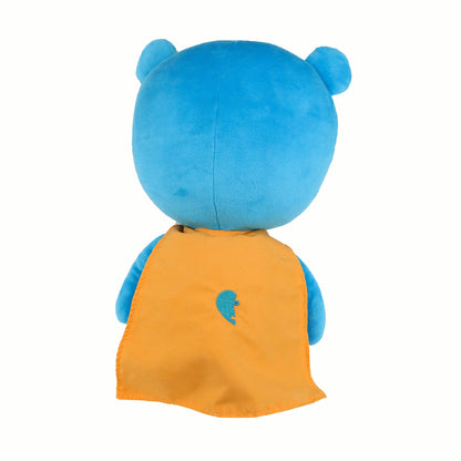 Bear Blue with Cape Plush Doll - Blissfully Lavender BoutiqueGoosewaddle® | Newborn Baby Blankets Toys Teethers Bibs & More