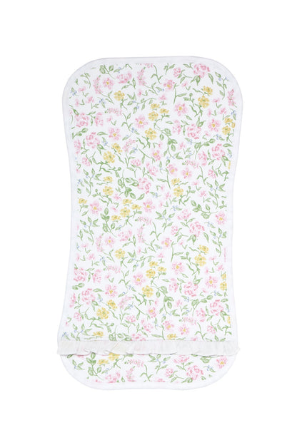 Berry Wildflowers Baby Burp Cloth - Blissfully Lavender BoutiqueNella Pima