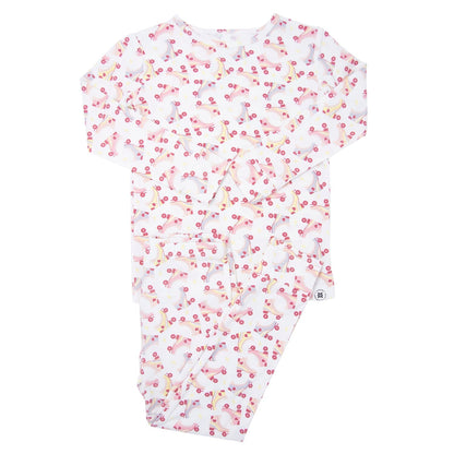 Girls Skates Baby Two Piece Pajama